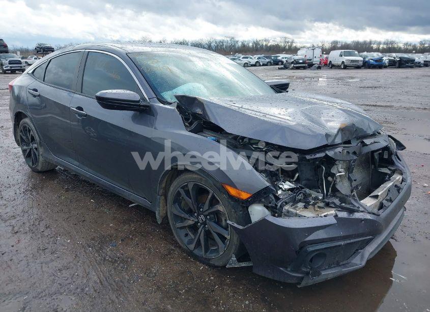 2019 Honda Civic SPORT (VIN 2HGFC2F81KH595564) main photo