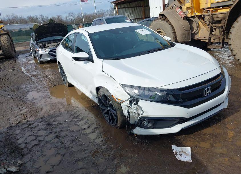 2020 Honda Civic SPORT (VIN 2HGFC2F81LH523152) main photo