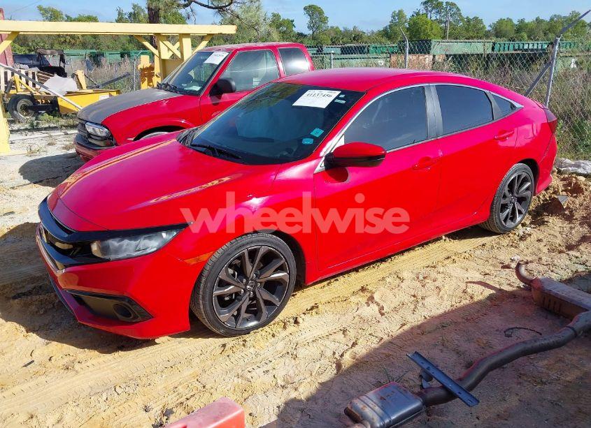 Photo 2 of 2020 Honda Civic SPORT (VIN 2HGFC2F81LH554420)