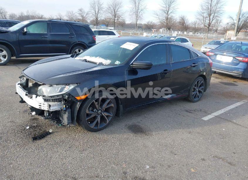 Photo 2 of 2020 Honda Civic SPORT (VIN 2HGFC2F81LH565241)