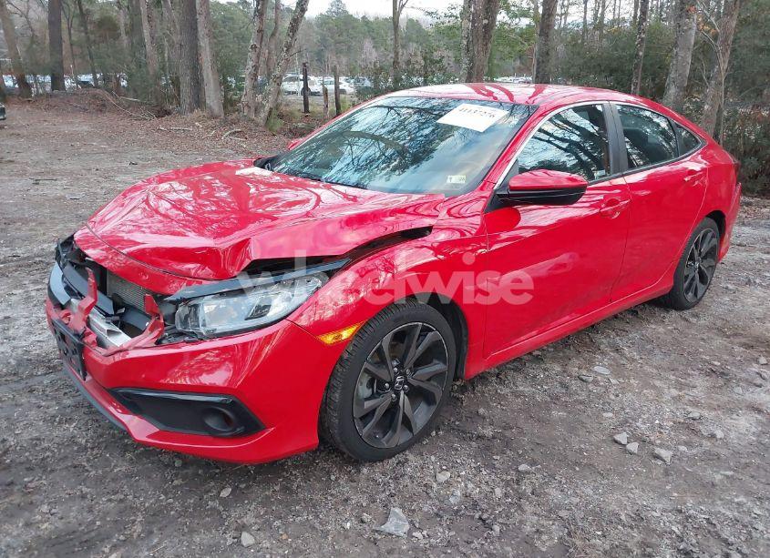 Photo 2 of 2021 Honda Civic SPORT (VIN 2HGFC2F81MH506241)