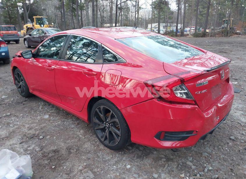 Photo 3 of 2021 Honda Civic SPORT (VIN 2HGFC2F81MH506241)