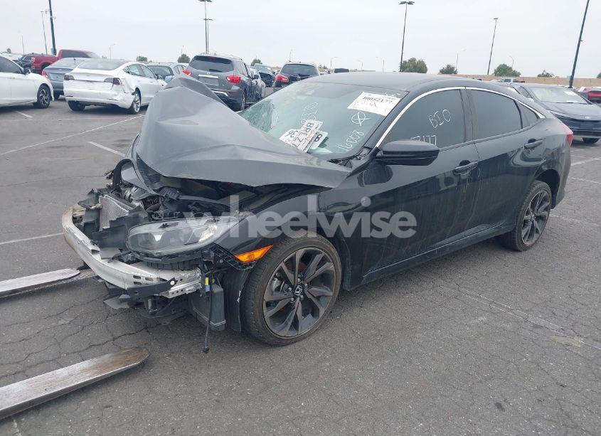 Photo 2 of 2021 Honda Civic SPORT (VIN 2HGFC2F81MH516008)