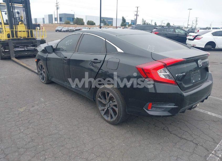 Photo 3 of 2021 Honda Civic SPORT (VIN 2HGFC2F81MH516008)