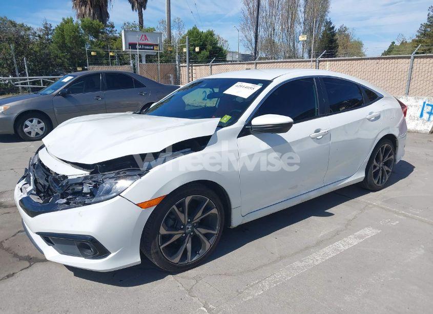 Photo 2 of 2021 Honda Civic SPORT (VIN 2HGFC2F81MH530958)