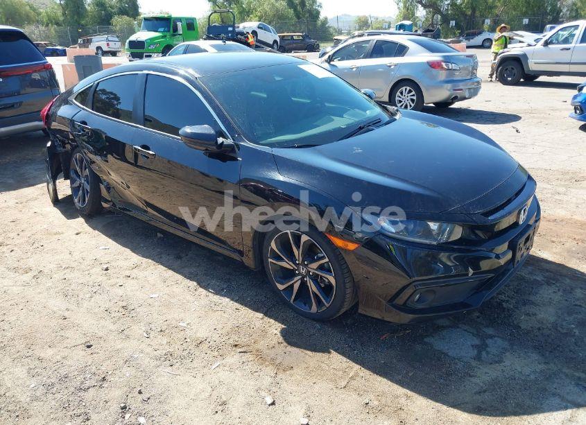 2021 Honda Civic SPORT (VIN 2HGFC2F81MH550417) main photo