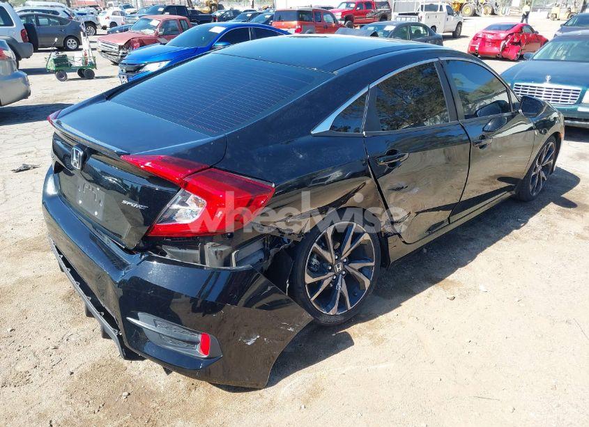 Photo 4 of 2021 Honda Civic SPORT (VIN 2HGFC2F81MH550417)