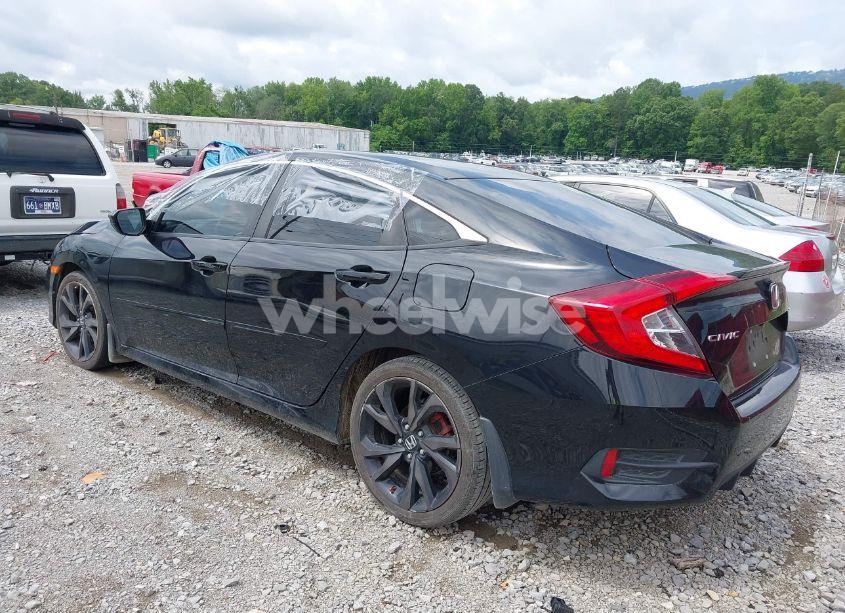 Photo 14 of 2019 Honda Civic SPORT (VIN 2HGFC2F82KH503510)