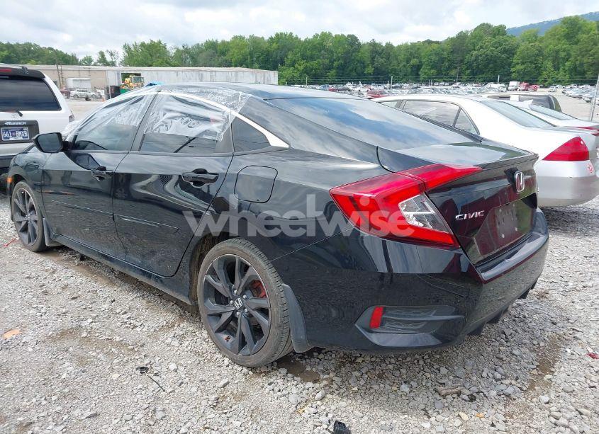 Photo 3 of 2019 Honda Civic SPORT (VIN 2HGFC2F82KH503510)