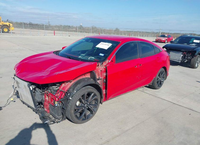 Photo 2 of 2019 Honda Civic SPORT (VIN 2HGFC2F82KH510196)