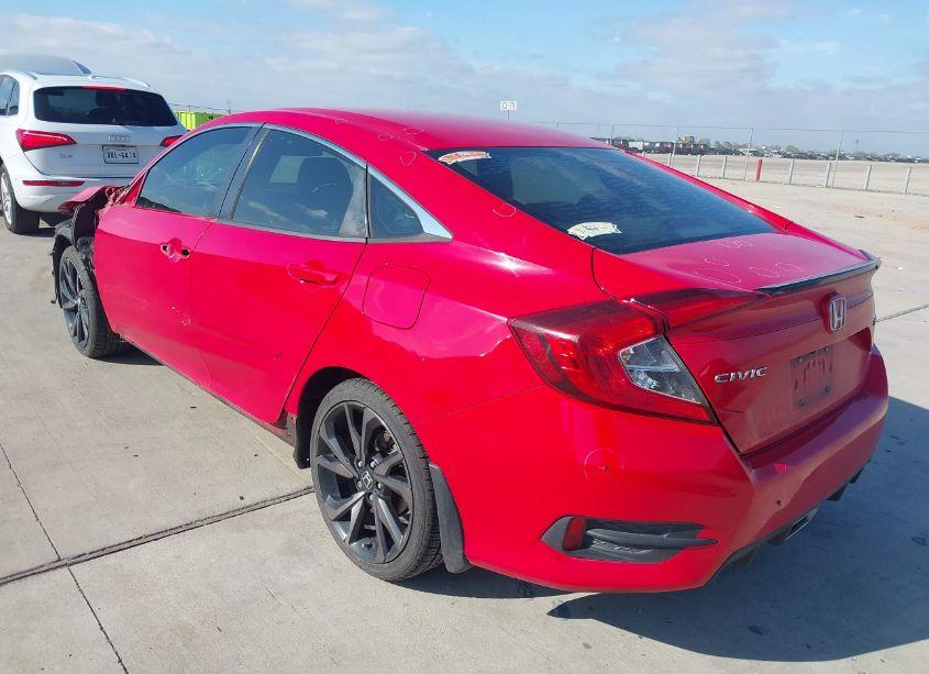 Photo 3 of 2019 Honda Civic SPORT (VIN 2HGFC2F82KH510196)