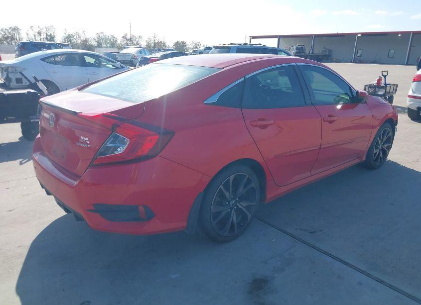 Photo 4 of 2019 Honda Civic SPORT (VIN 2HGFC2F82KH510196)