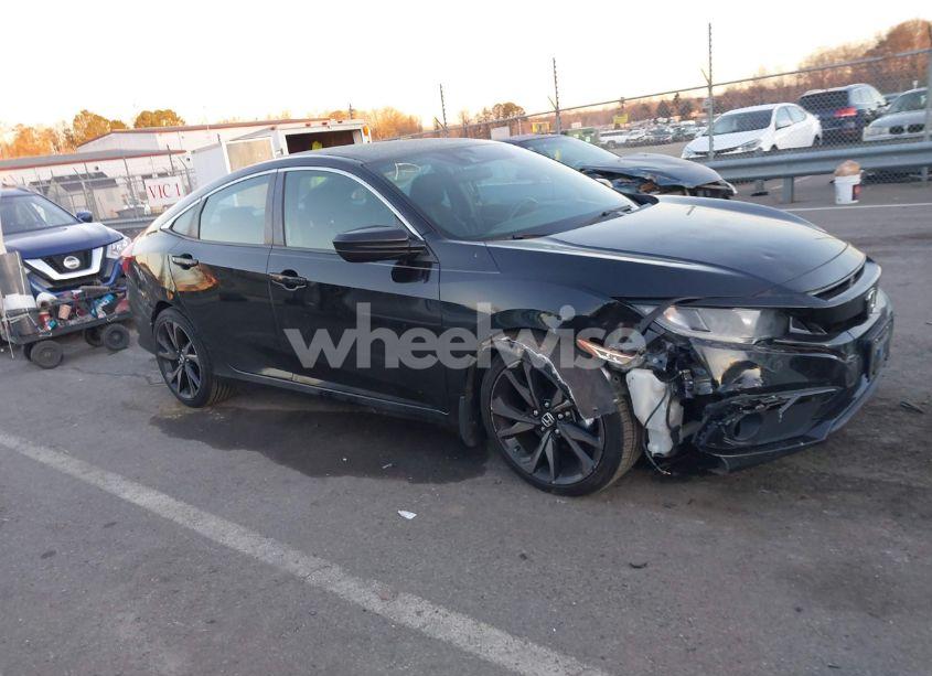 2019 Honda Civic SPORT (VIN 2HGFC2F82KH525734) main photo