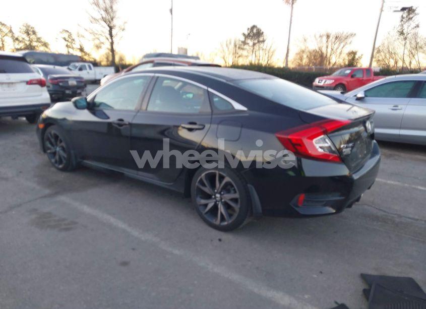 Photo 3 of 2019 Honda Civic SPORT (VIN 2HGFC2F82KH525734)