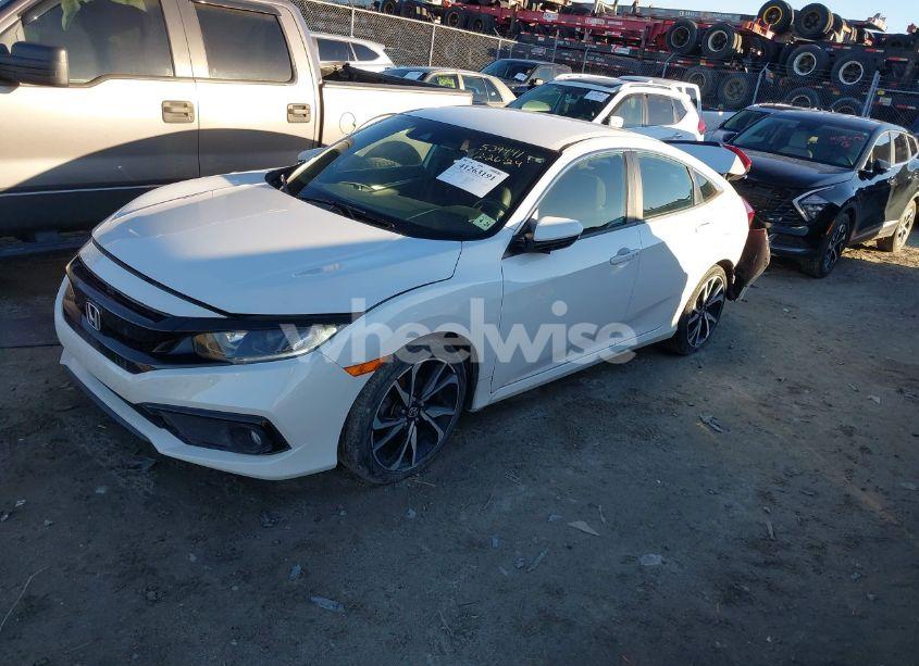 Photo 2 of 2019 Honda Civic SPORT (VIN 2HGFC2F82KH539441)