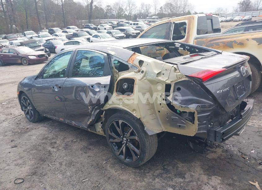 Photo 15 of 2019 Honda Civic SPORT (VIN 2HGFC2F82KH553789)