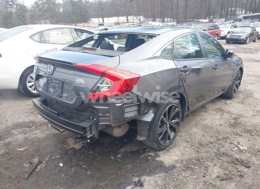 Photo 4 of 2019 Honda Civic SPORT (VIN 2HGFC2F82KH553789)