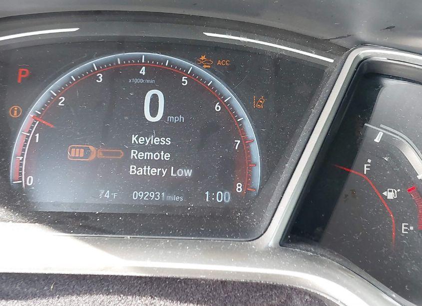 Photo 16 of 2019 Honda Civic SPORT (VIN 2HGFC2F82KH570253)