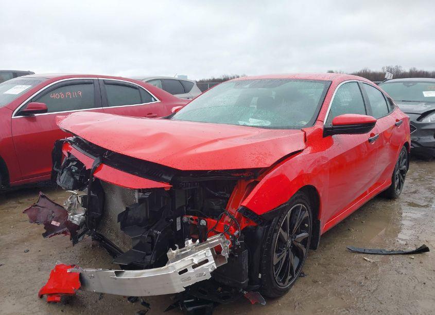 Photo 2 of 2019 Honda Civic SPORT (VIN 2HGFC2F82KH585528)