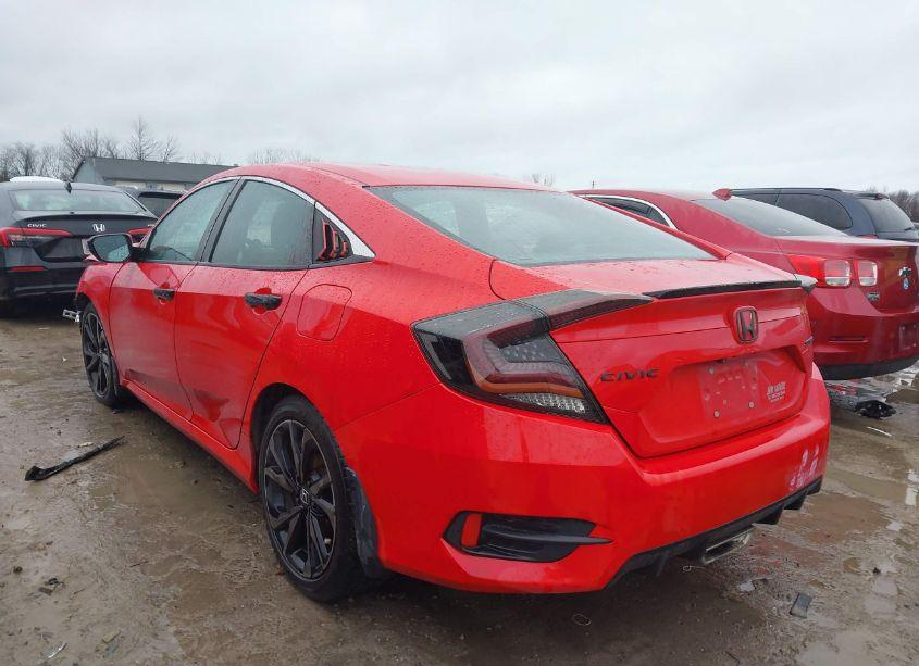 Photo 3 of 2019 Honda Civic SPORT (VIN 2HGFC2F82KH585528)