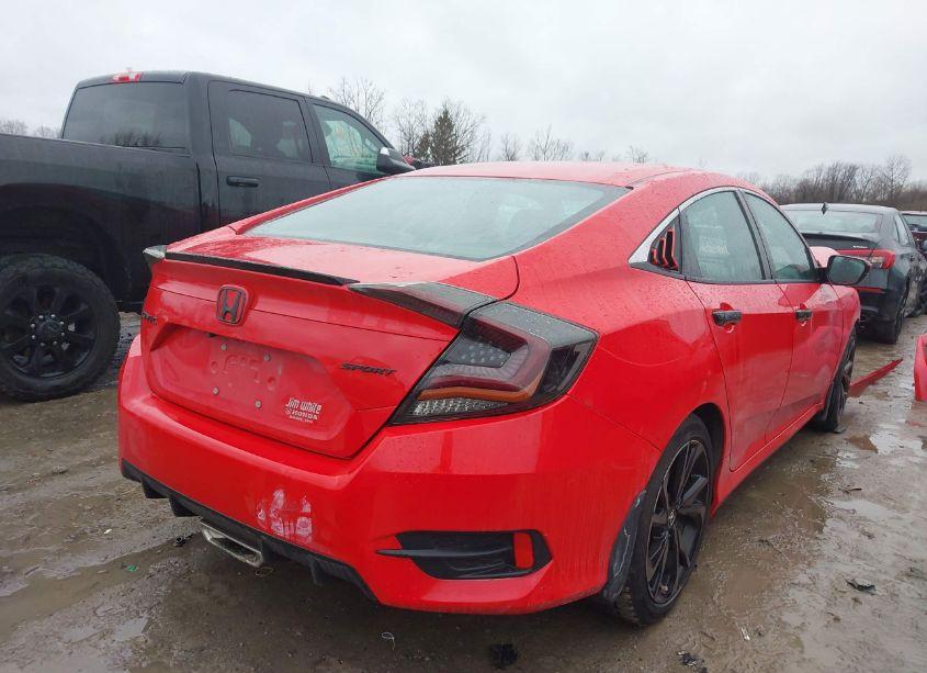 Photo 4 of 2019 Honda Civic SPORT (VIN 2HGFC2F82KH585528)