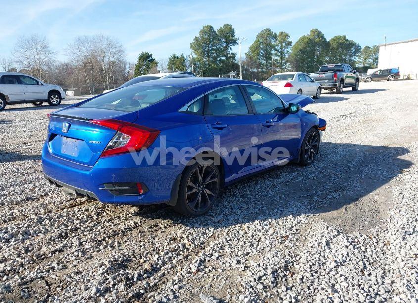 Photo 4 of 2019 Honda Civic SPORT (VIN 2HGFC2F82KH585920)