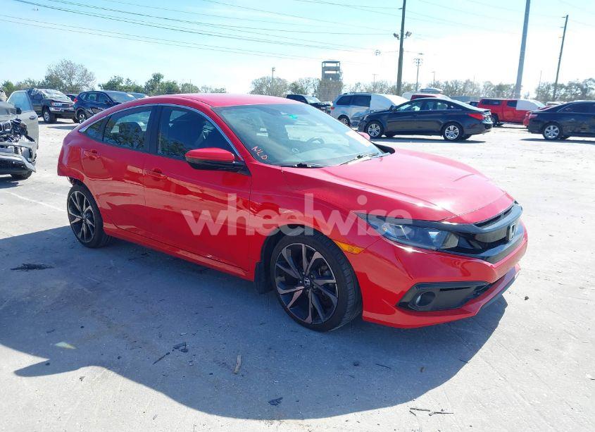 2019 Honda Civic SPORT (VIN 2HGFC2F82KH588381) main photo