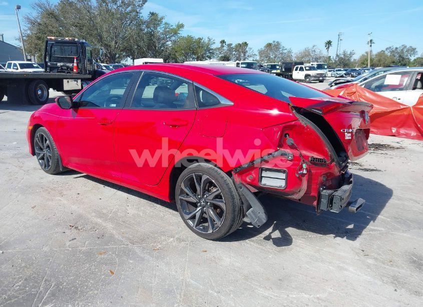 Photo 3 of 2019 Honda Civic SPORT (VIN 2HGFC2F82KH588381)