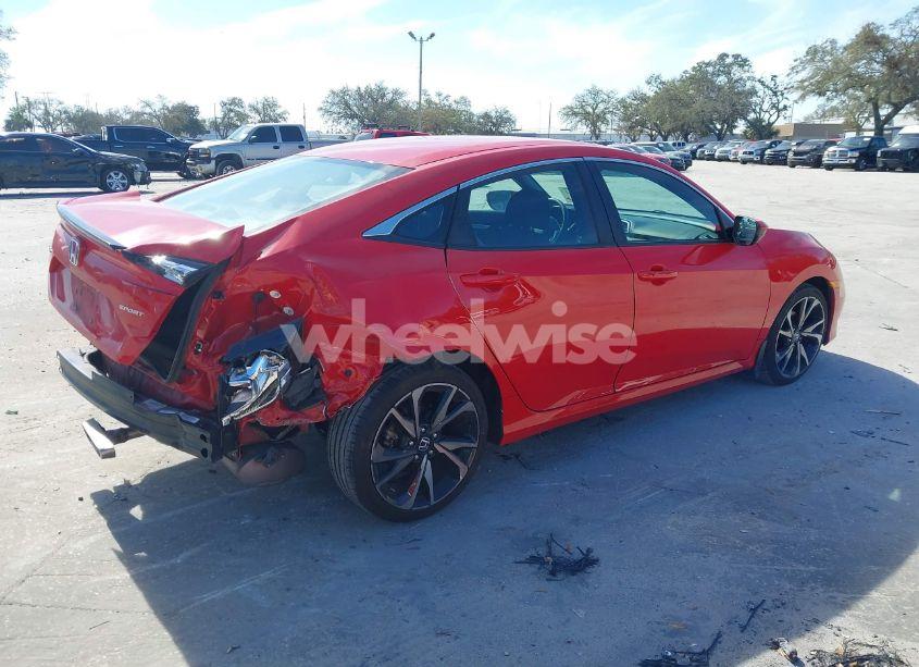 Photo 4 of 2019 Honda Civic SPORT (VIN 2HGFC2F82KH588381)