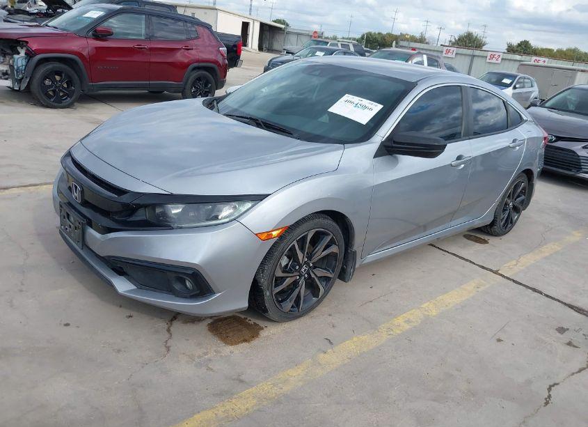 Photo 2 of 2019 Honda Civic SPORT (VIN 2HGFC2F82KH599705)