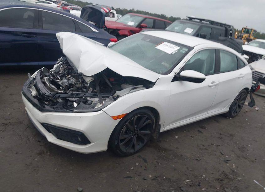 Photo 2 of 2020 Honda Civic SPORT (VIN 2HGFC2F82LH552580)