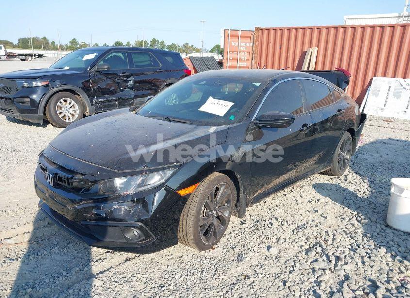 Photo 2 of 2021 Honda Civic SPORT (VIN 2HGFC2F82MH510525)