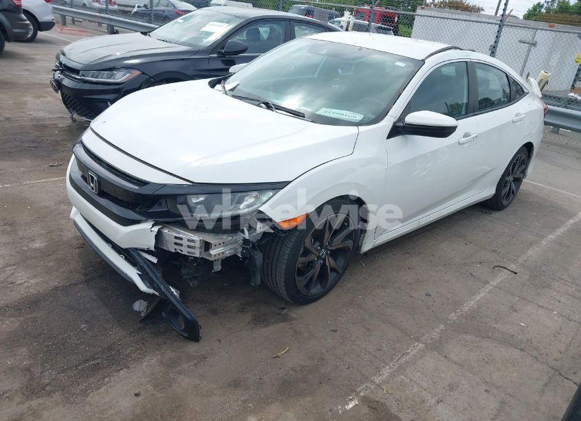 Photo 2 of 2021 Honda Civic SPORT (VIN 2HGFC2F82MH511755)