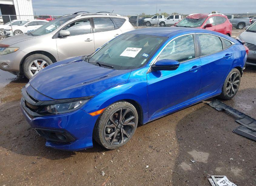 Photo 2 of 2021 Honda Civic SPORT (VIN 2HGFC2F82MH518608)