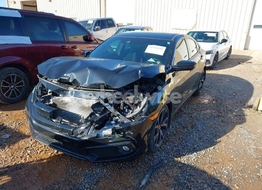 Photo 2 of 2021 Honda Civic SPORT (VIN 2HGFC2F82MH527924)