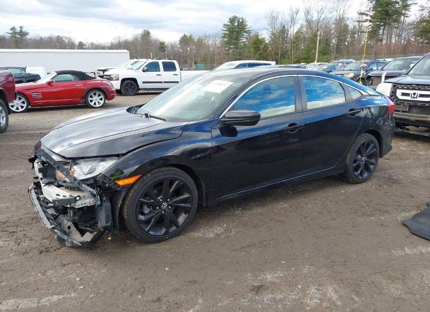 Photo 2 of 2021 Honda Civic SPORT (VIN 2HGFC2F82MH544559)