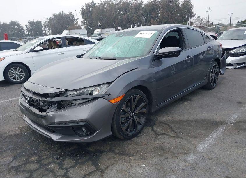 Photo 2 of 2021 Honda Civic SPORT (VIN 2HGFC2F82MH560079)