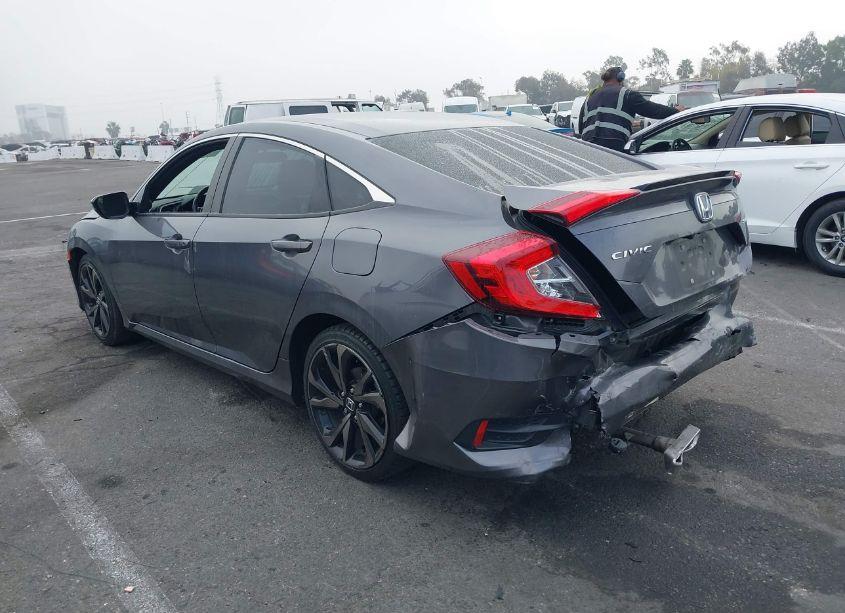 Photo 3 of 2021 Honda Civic SPORT (VIN 2HGFC2F82MH560079)