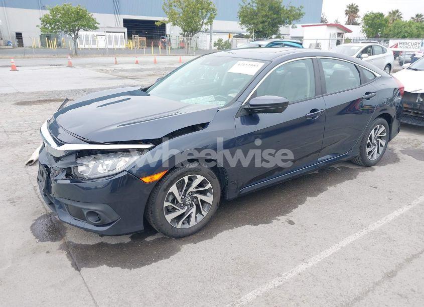 Photo 2 of 2017 Honda Civic EX (VIN 2HGFC2F83HH523001)