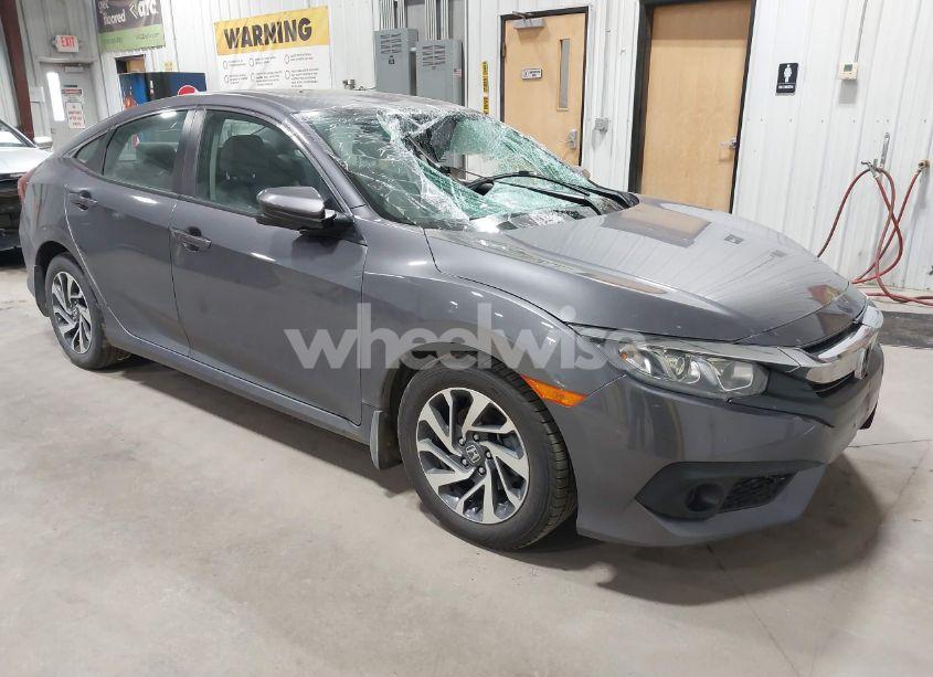2018 Honda Civic EX (VIN 2HGFC2F83JH608443) main photo