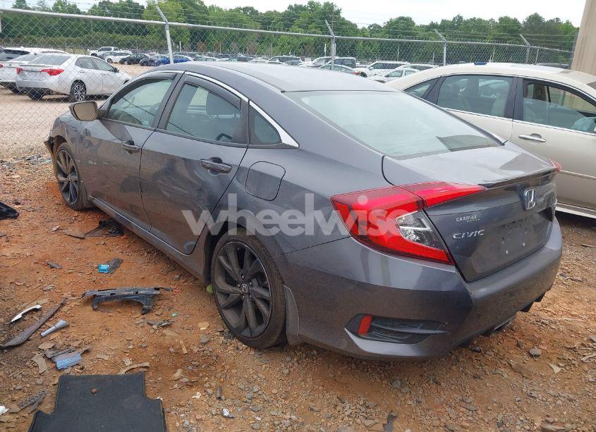 Photo 3 of 2019 Honda Civic SPORT (VIN 2HGFC2F83KH562064)