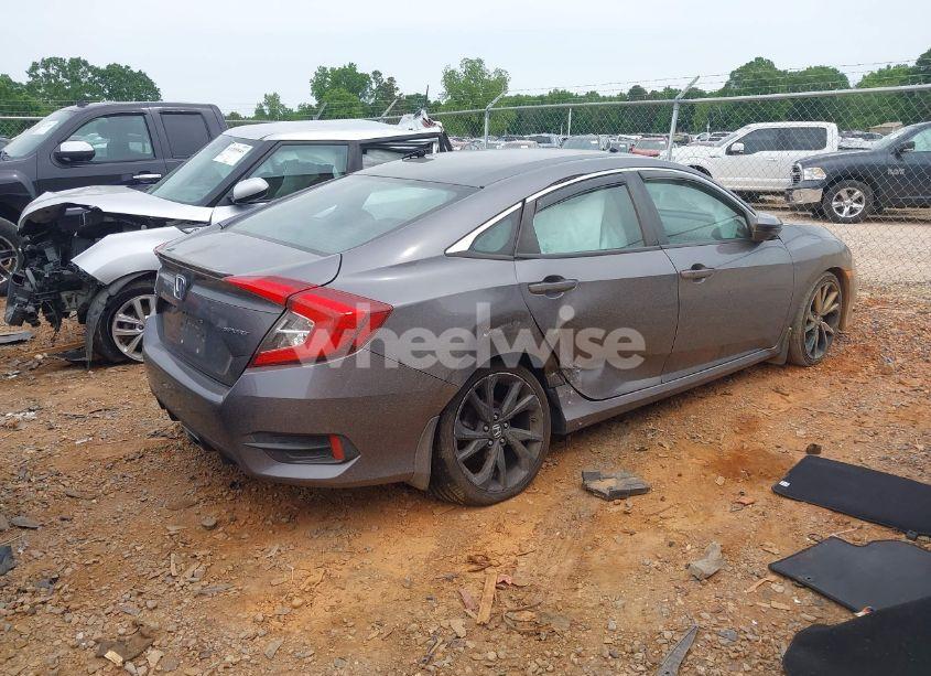 Photo 4 of 2019 Honda Civic SPORT (VIN 2HGFC2F83KH562064)