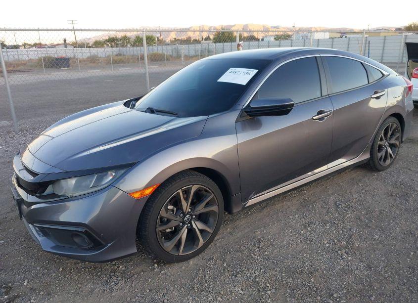 Photo 2 of 2019 Honda Civic SPORT (VIN 2HGFC2F83KH570844)