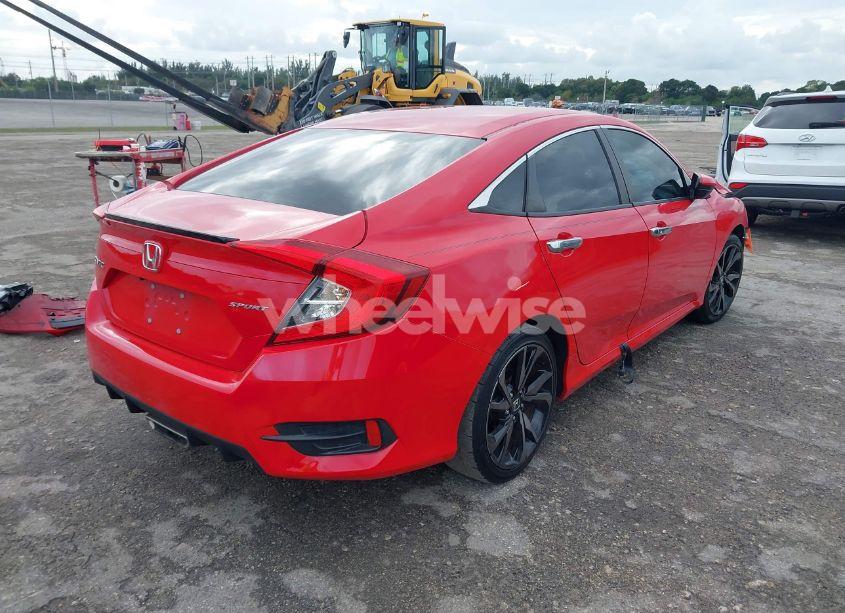 Photo 4 of 2019 Honda Civic SPORT (VIN 2HGFC2F83KH571203)