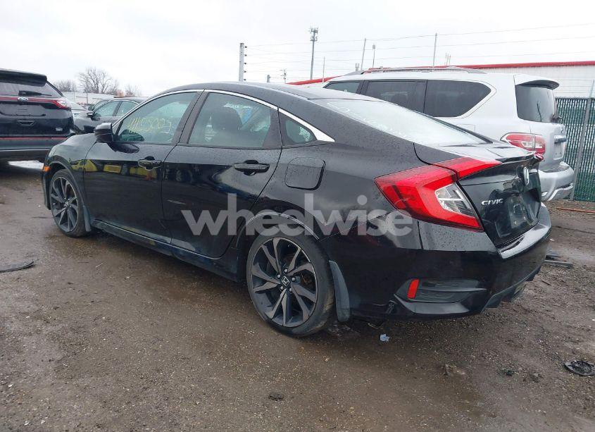 Photo 3 of 2020 Honda Civic SPORT (VIN 2HGFC2F83LH516333)