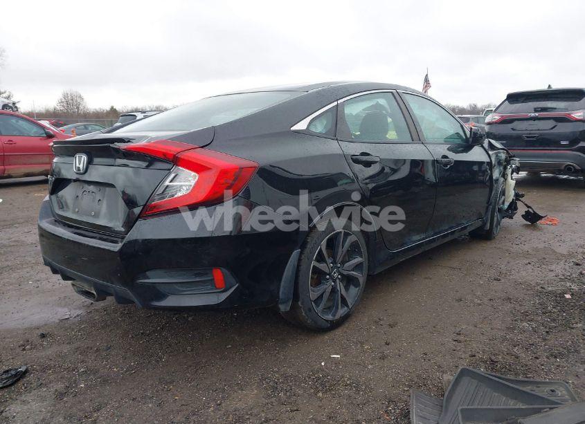 Photo 4 of 2020 Honda Civic SPORT (VIN 2HGFC2F83LH516333)