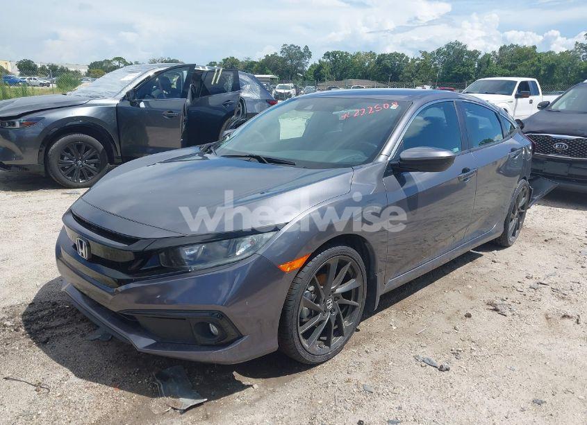 Photo 2 of 2020 Honda Civic SPORT (VIN 2HGFC2F83LH526618)
