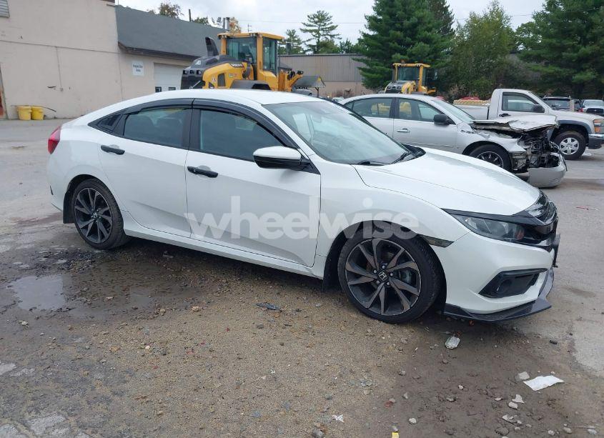 2020 Honda Civic SPORT (VIN 2HGFC2F83LH539627) main photo