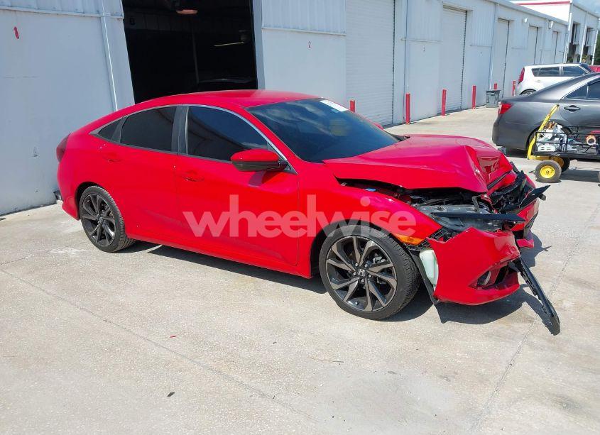 2020 Honda Civic SPORT (VIN 2HGFC2F83LH545556) main photo