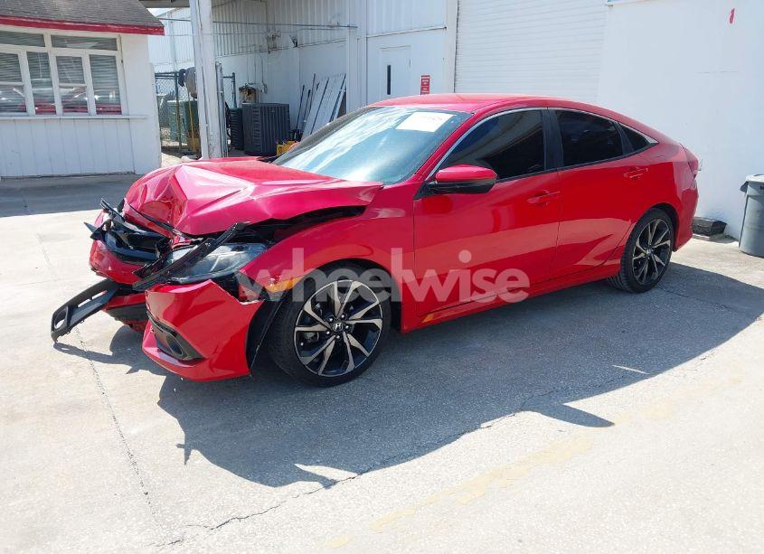 Photo 2 of 2020 Honda Civic SPORT (VIN 2HGFC2F83LH545556)